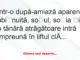 Banc: Nu ți-e rușine, porcule, în fața soției? –