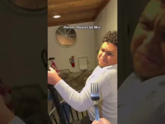 Personaje de filme horror din niciun motiv 🤣 - video