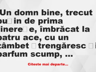 Banc: Domnișoară… faceți amor pe bani? –