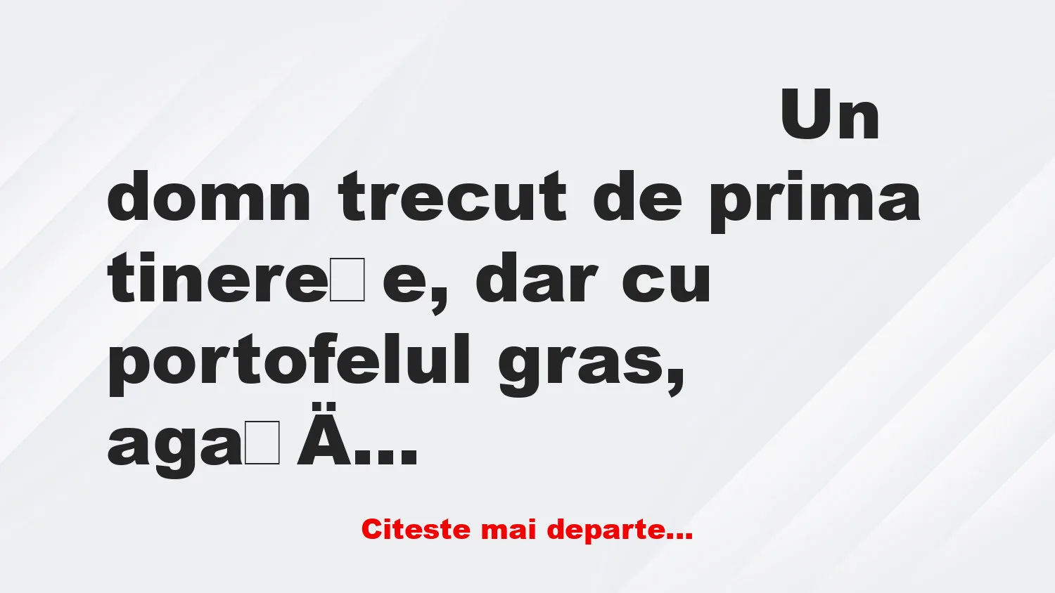 Banc: Tipul care agață o femeie, într-un bar Banc: Tipul care agață o femeie, într-un bar