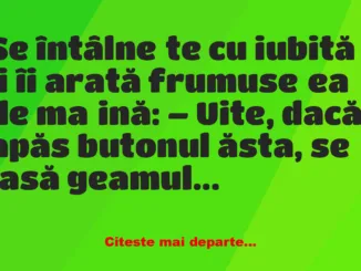 Banc: Un tip se laudă cu mașina