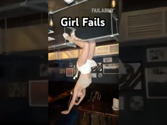 Fata amuzantă nu reușește - video