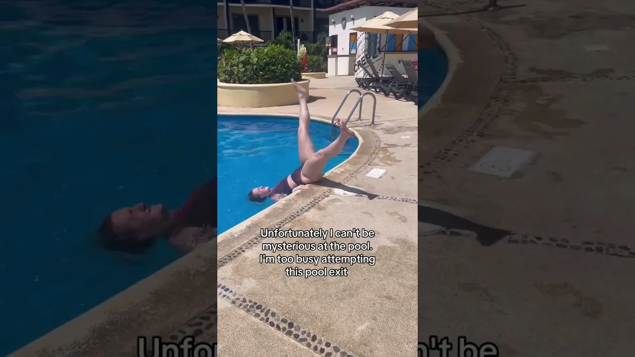 Vezi asta la piscina JMJ? 👀 - video