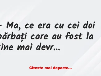 Banc: Când te vizitează martorii lui Iehova