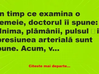 Banc: O tipă merge la control