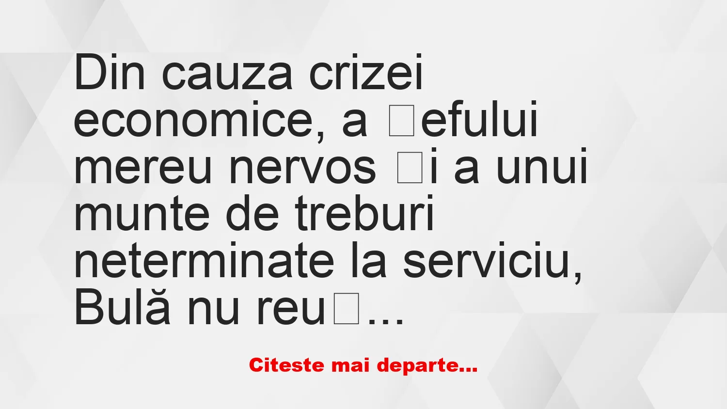 Banc: Poti sa ma inseli de doua ori –