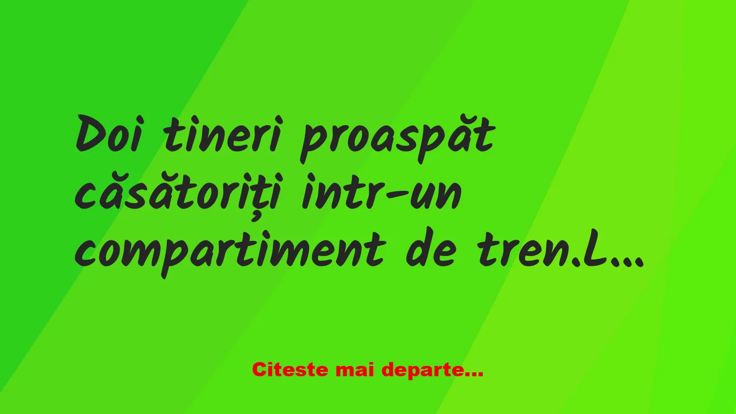 Banc: Un cuplu într-un compartiment de tren
