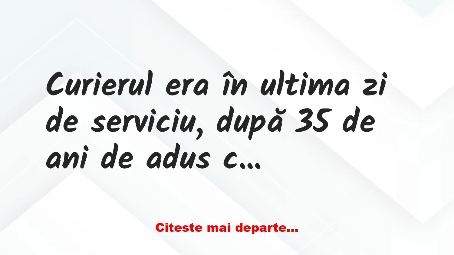 Banc: O femeie goală pușcă primește în casă curierul