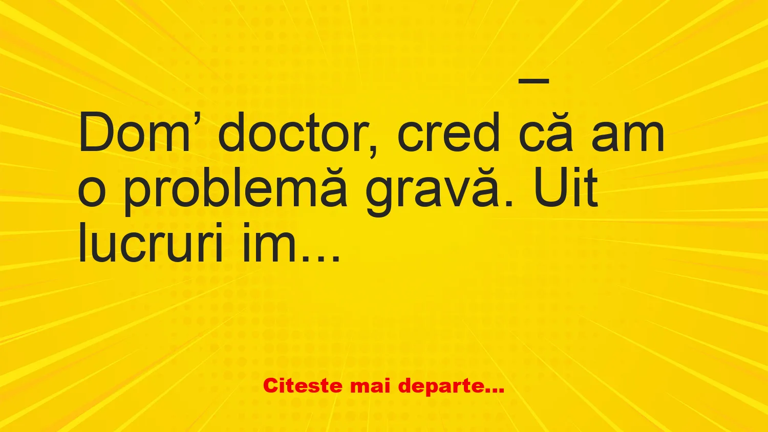 Banc: – Haideți să facem niște teste