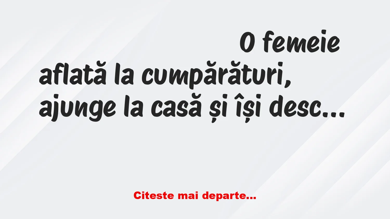 Banc: O femeie ține telecomanda în geantă