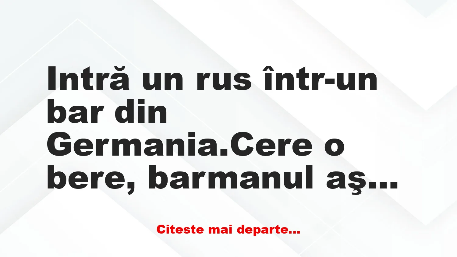 Banc: Rusul și biscuiții