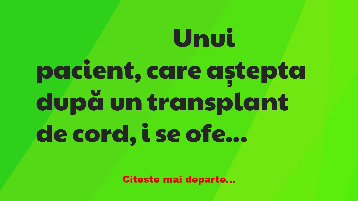 Banc: Un pacient primește o inimă nouă