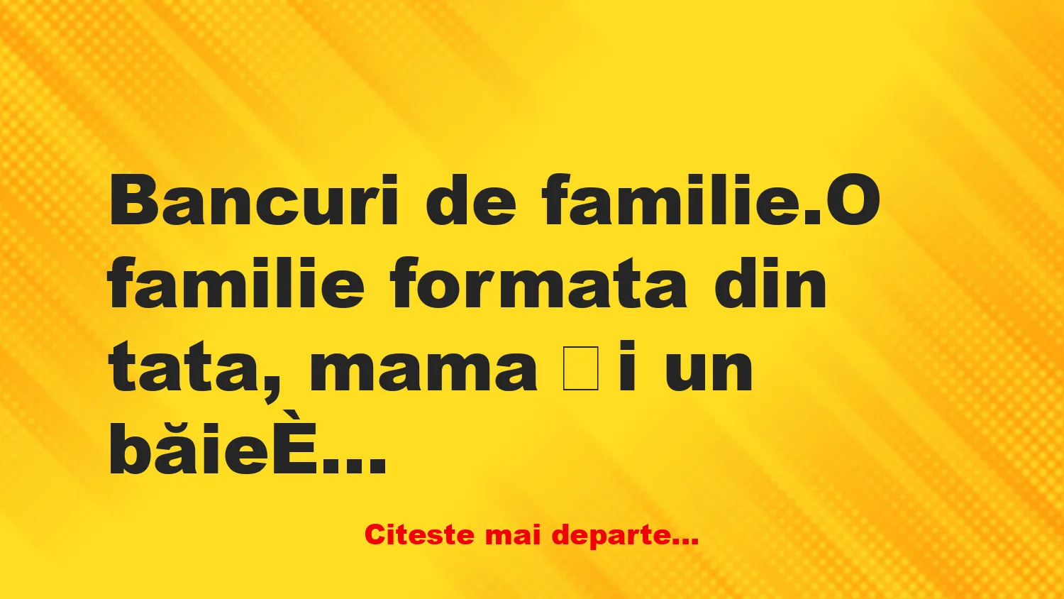 Banc: – Vreau un arici, vreau un arici! strigă copilul