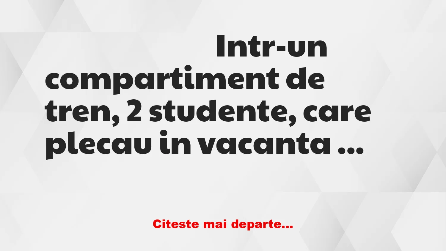 Banc: Două blonde şi un cioban