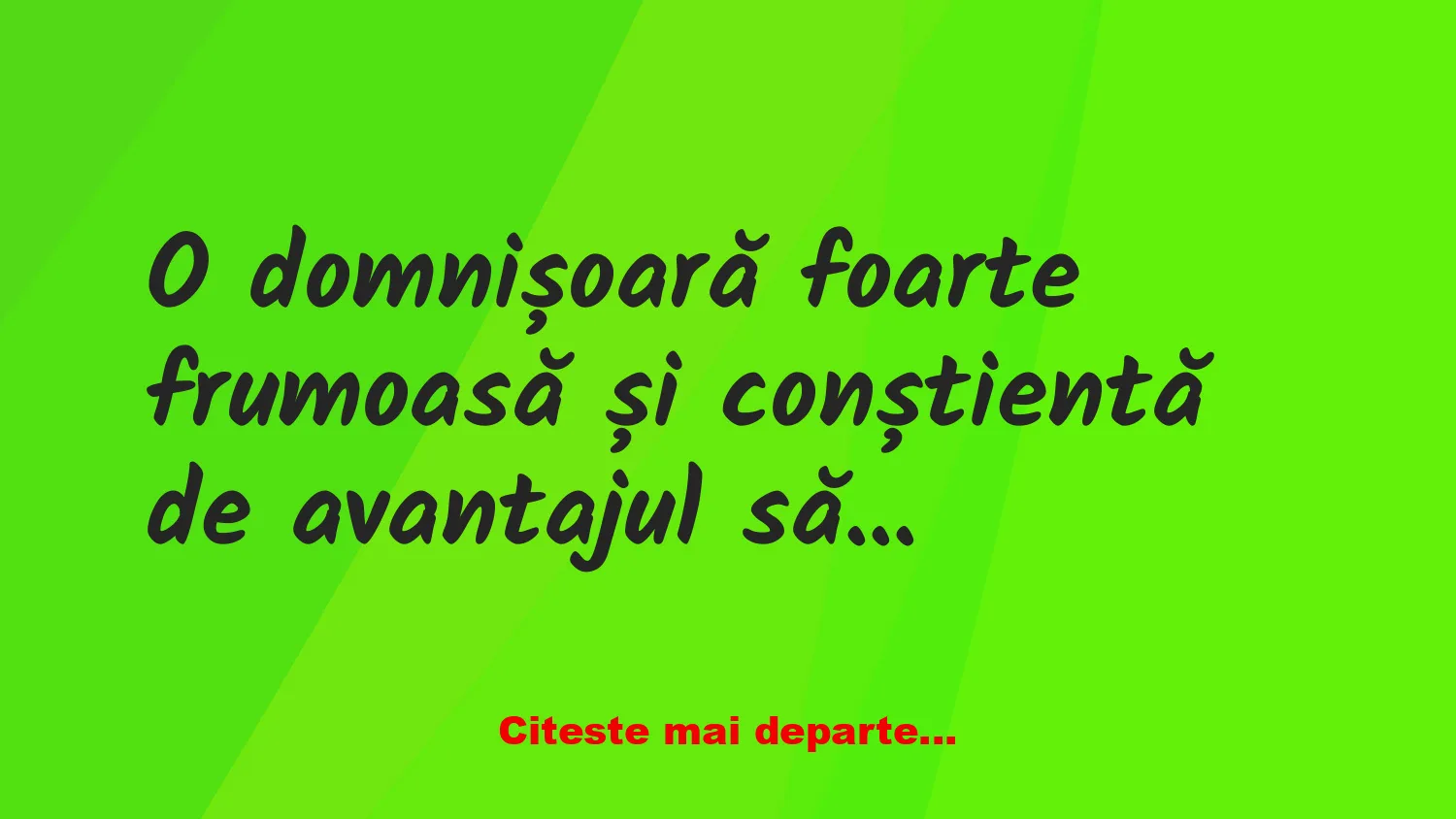 Banc: „Tânără frumoasă, disponibilă, pentru relație serioasă caut bărbat…