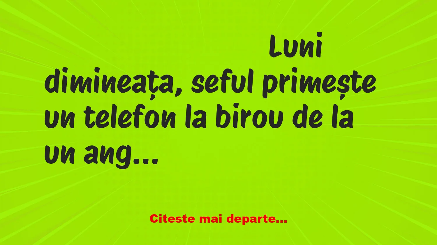 Banc: – Trag o partidă bună de amor cu nevastă-mea