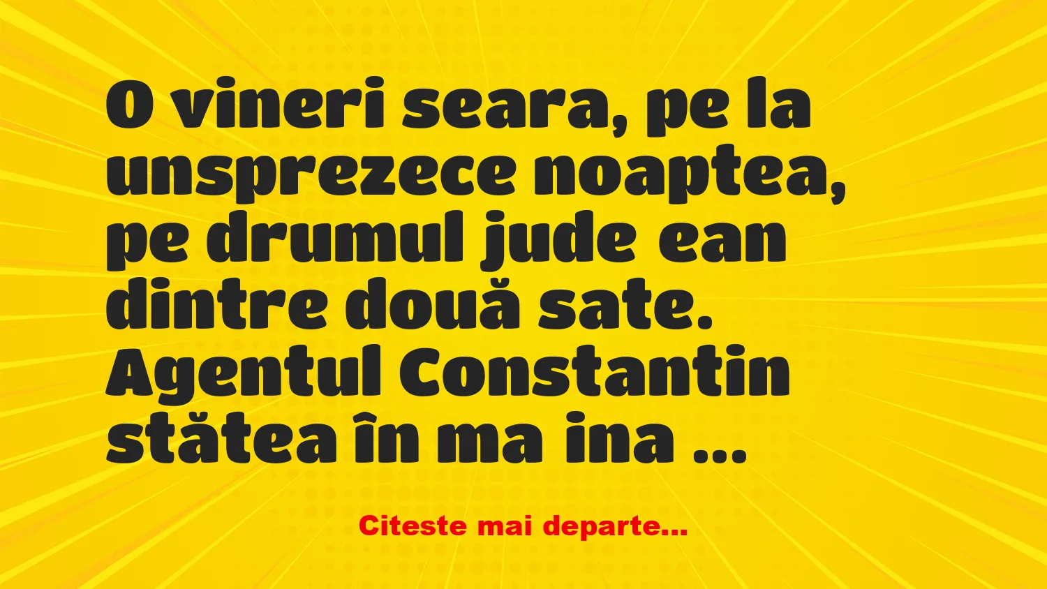 Banc: Ești atât de beat încât nu poți nici să mergi –
