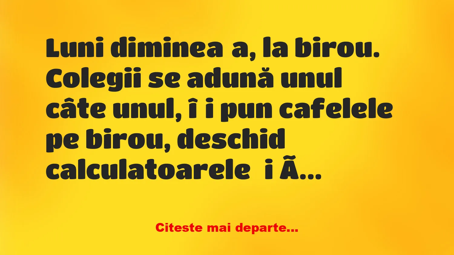 Banc: Hm. Unde e Bulă? –