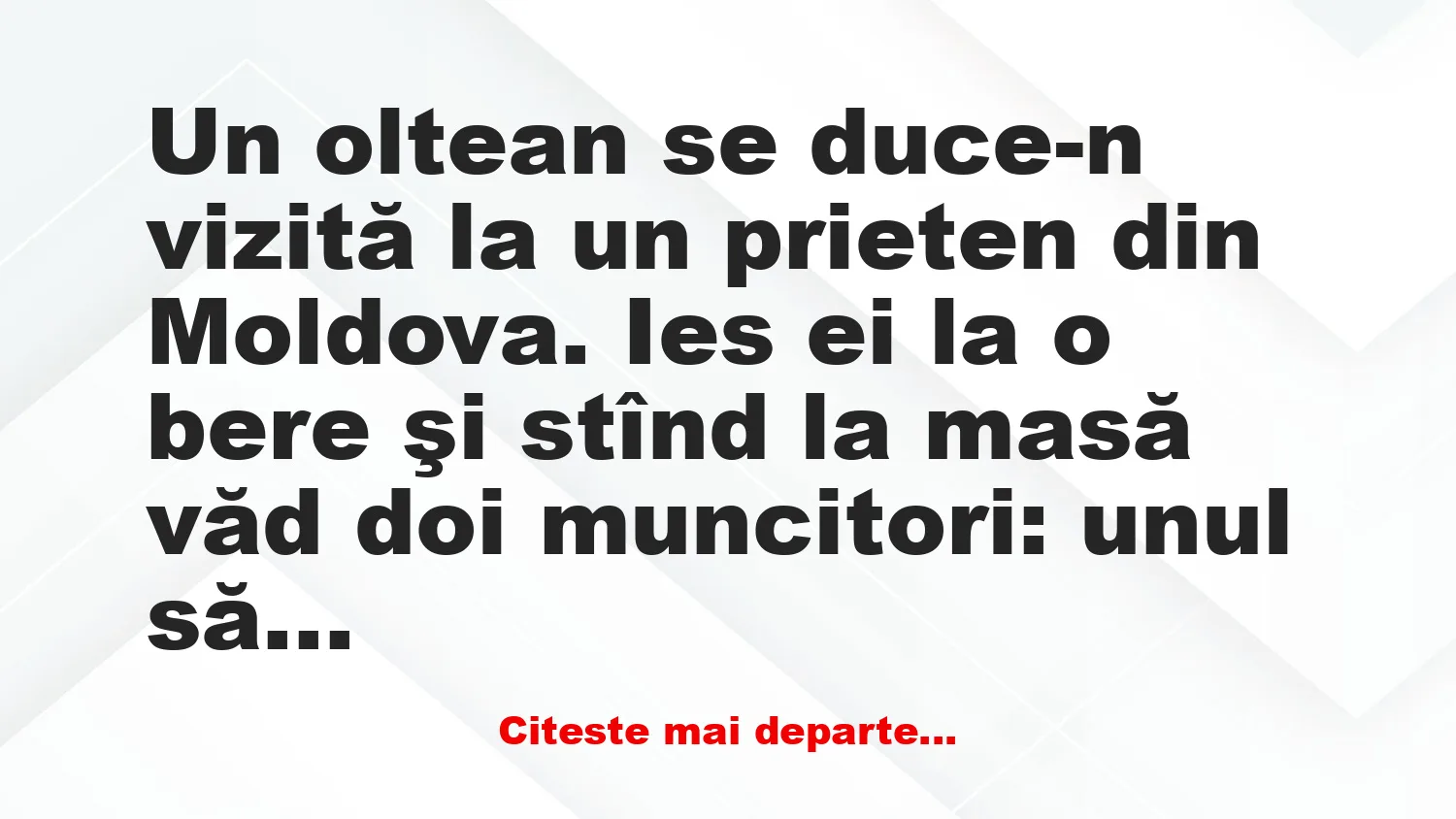 Banc: Moldovenii lucrează în echipă
