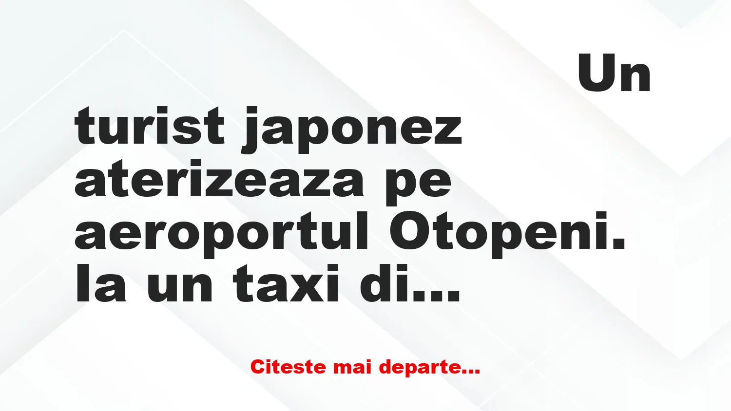 Banc: Un turist japonez ia un taxi
