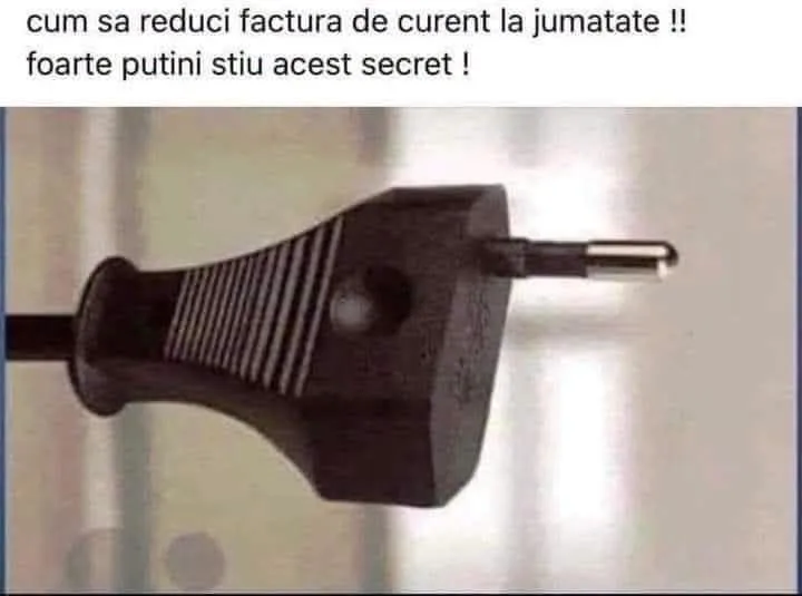 Cum sa reduci factura de curent la jumatate !!