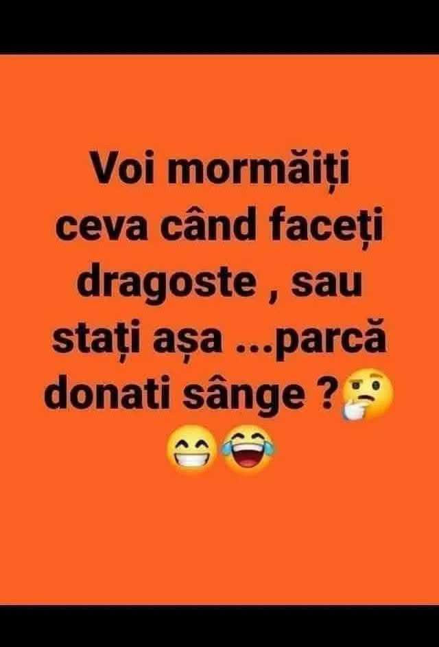 Voi mormăiți ceva când faceți dragoste?