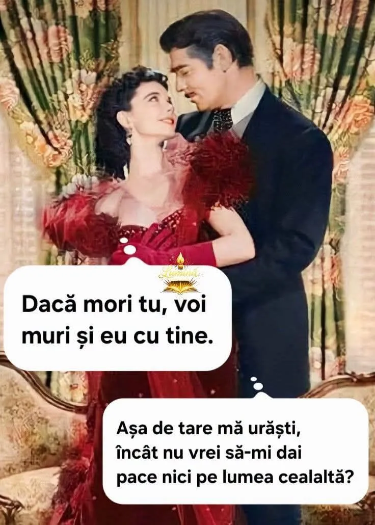 Dacă mori tu, voi muri și eu cu tine...