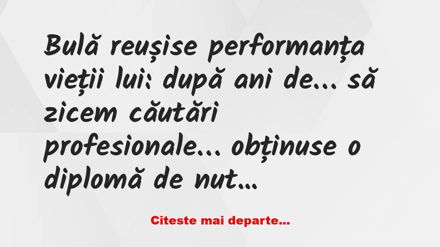 Banc: Ce pensie aveți? –