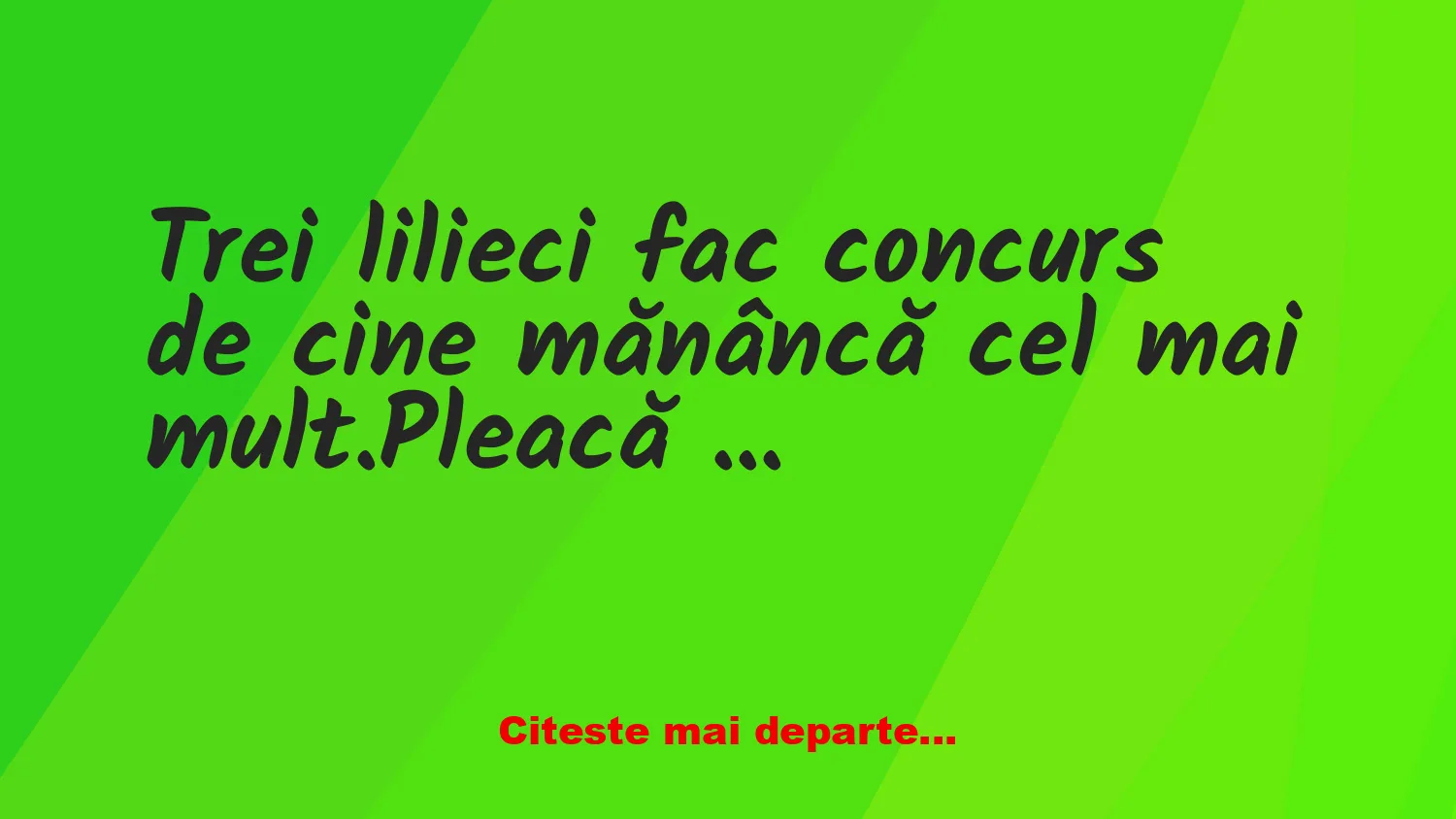 Banc: Concurs de mâncat