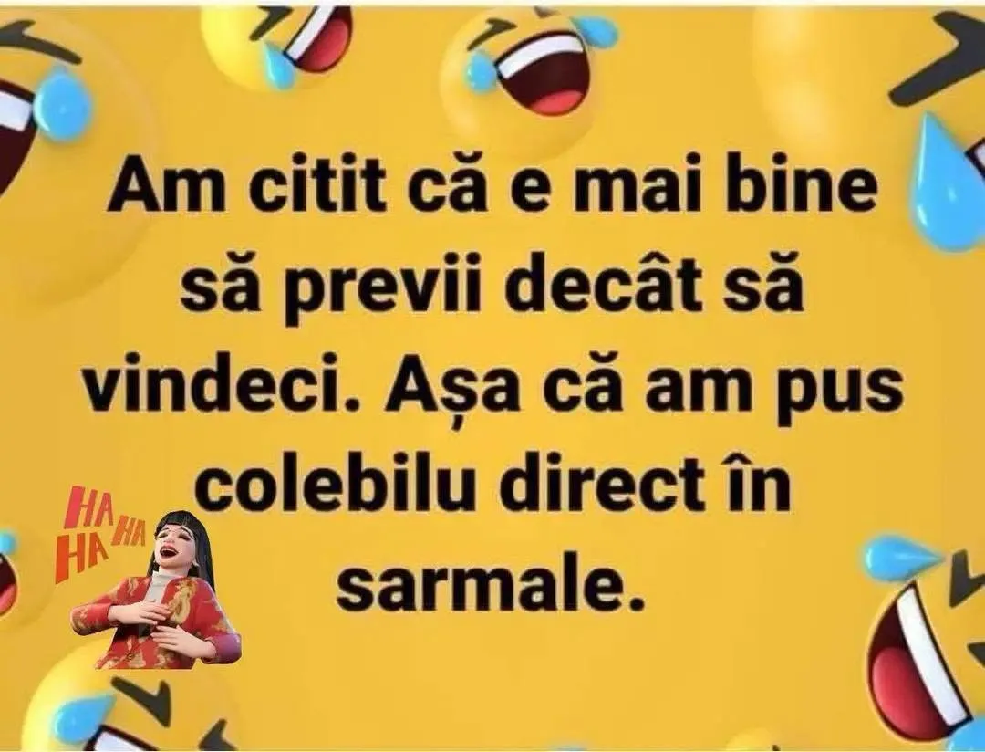 Am citit că e mai bine să previi decât să vindeci...