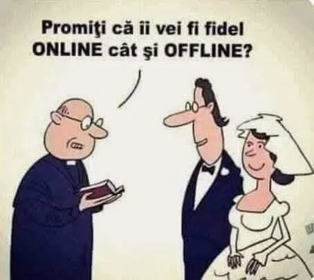 Promiți că îi vei fi fidel online cât și offline?