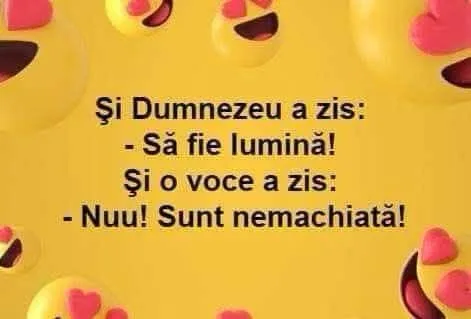 Și Dumnezeu a zis: Să fie lumină!
