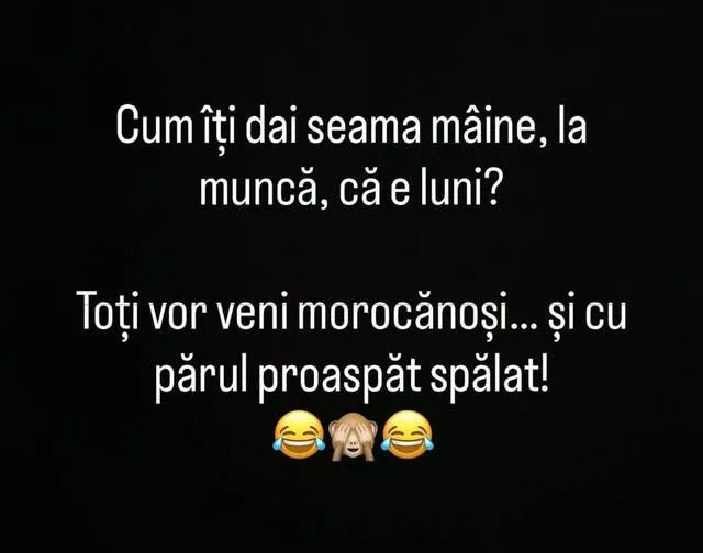 Cum îți dai seama mâine, la muncă, că e luni?