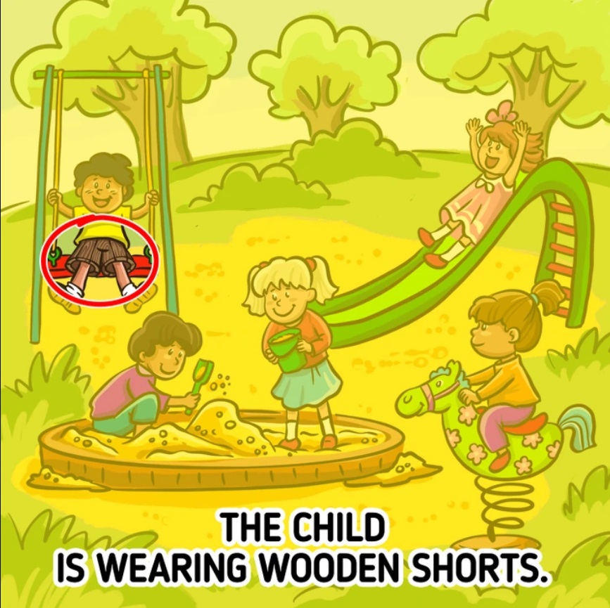 Playground visual puzzle