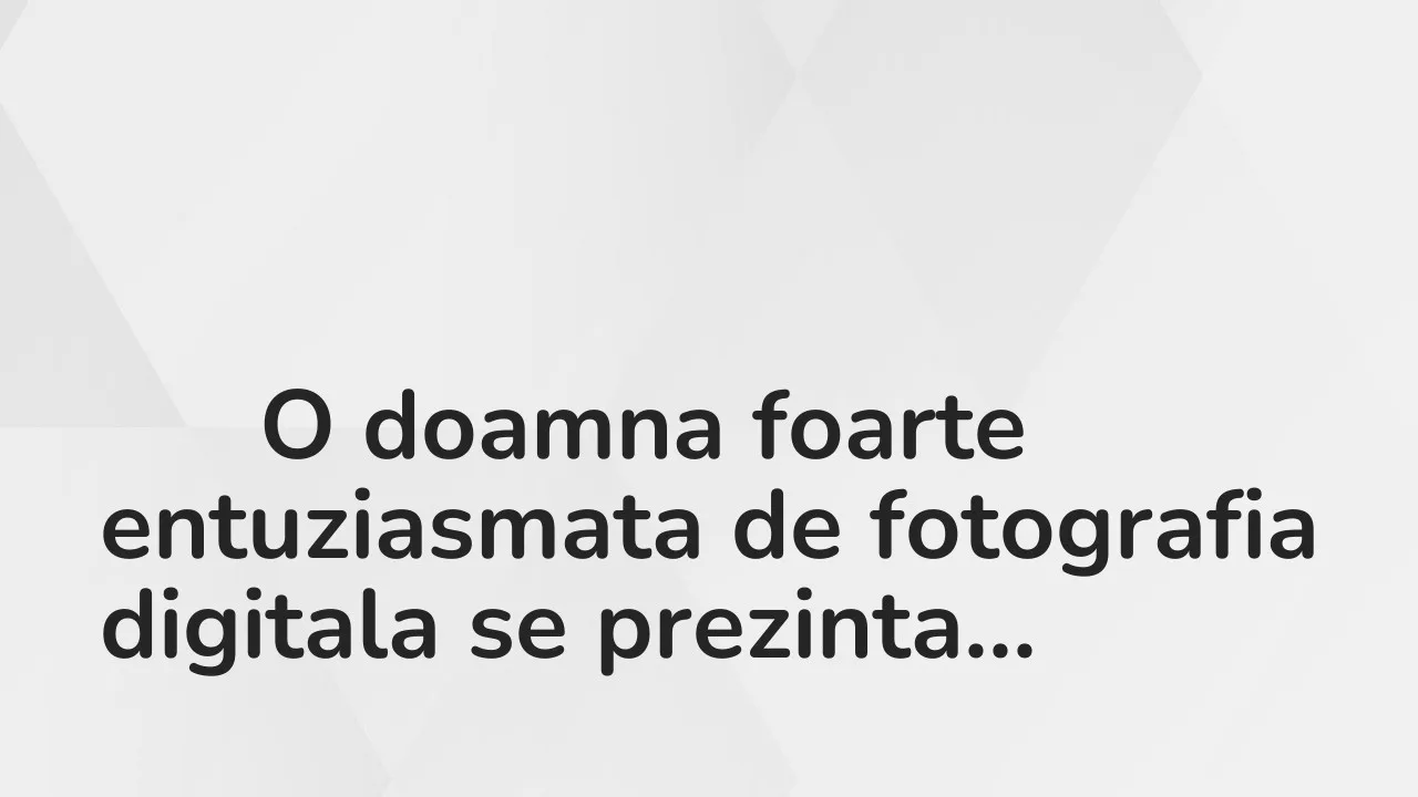 Banc: Fotografia digitală