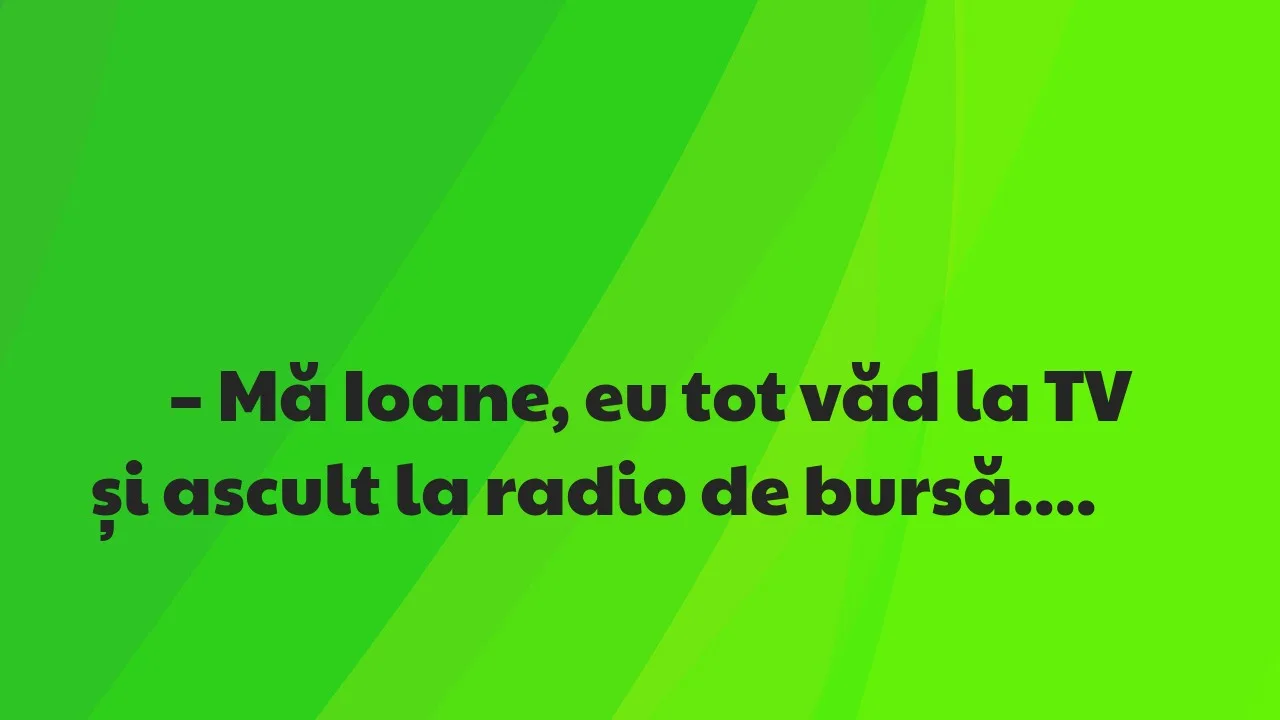 Banc: Găinile şi bursa