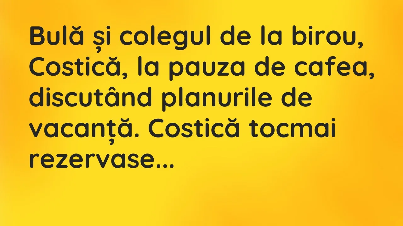 Banc: Unde vă petreceți concediul de vară? –