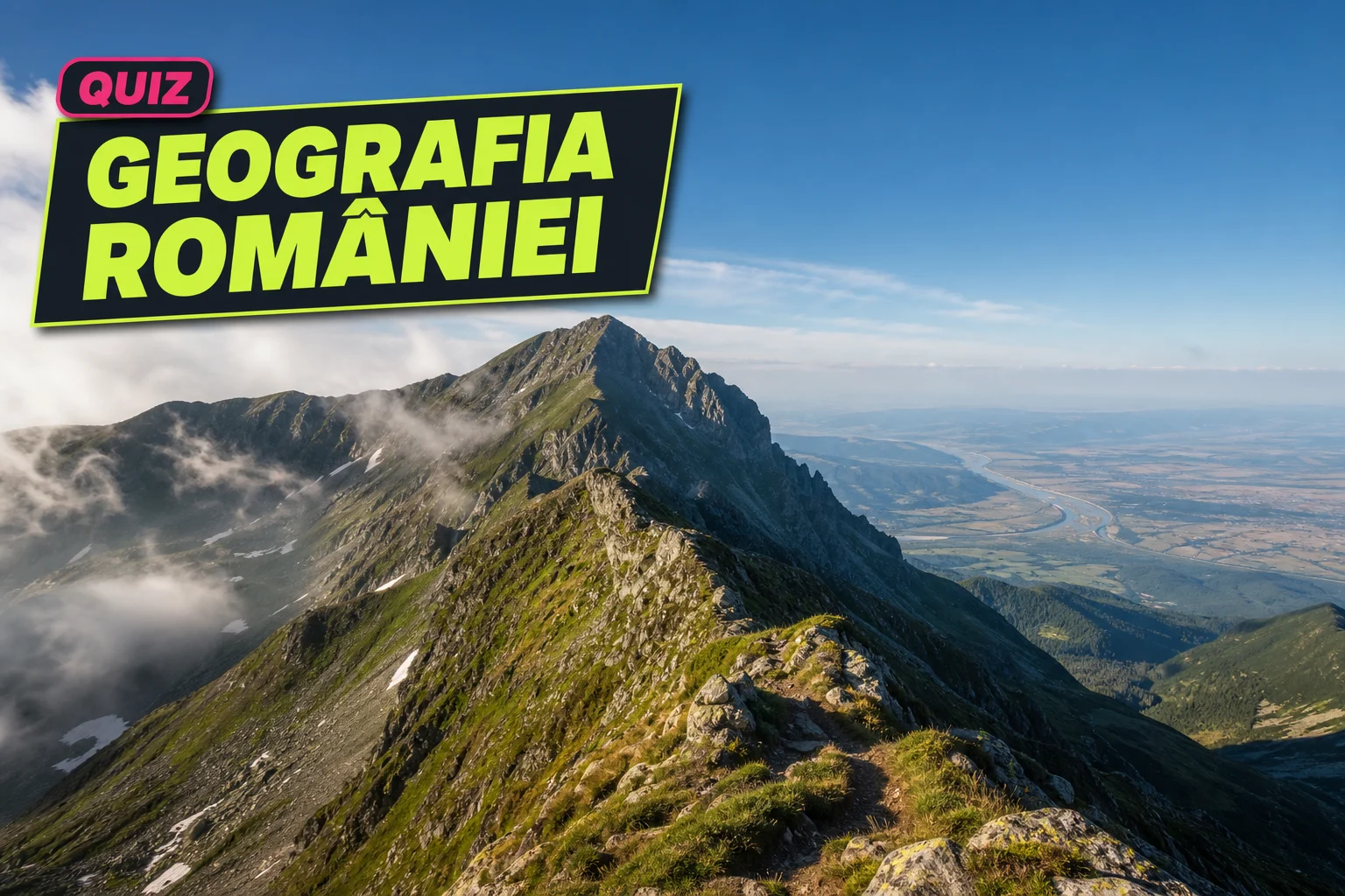 Quiz despre geografia României: poți obține 8/10?