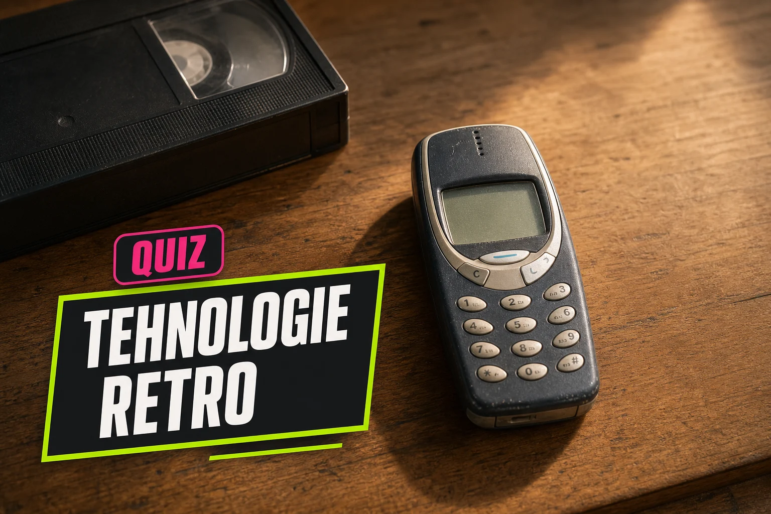Quiz despre tehnologie retro: poți obține 7/8?