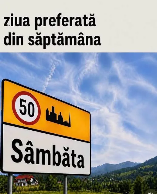 Ziua preferată din săptămână