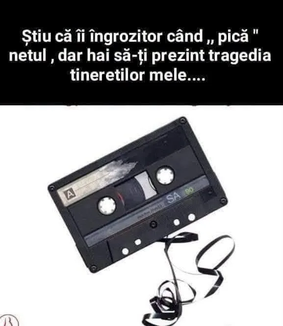 Știu că-i îngrozitor când pică netul...