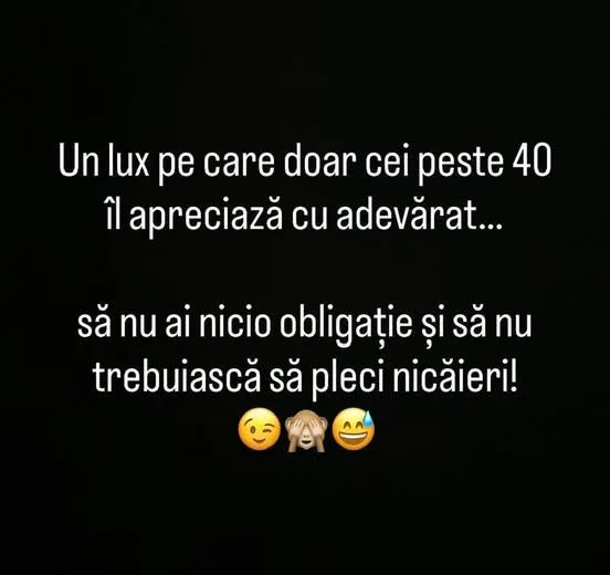Un lux pe care doar cei peste 40 îl apreciază cu adevărat...