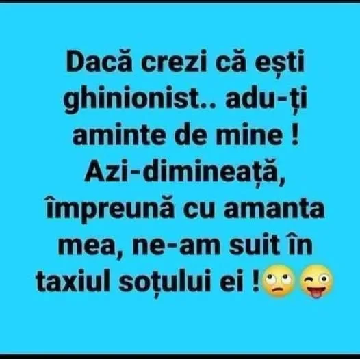 Dacă crezi că ești ghinionist...