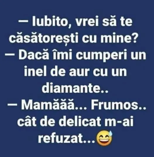 Iubito, vrei să te căsătorești cu mine?