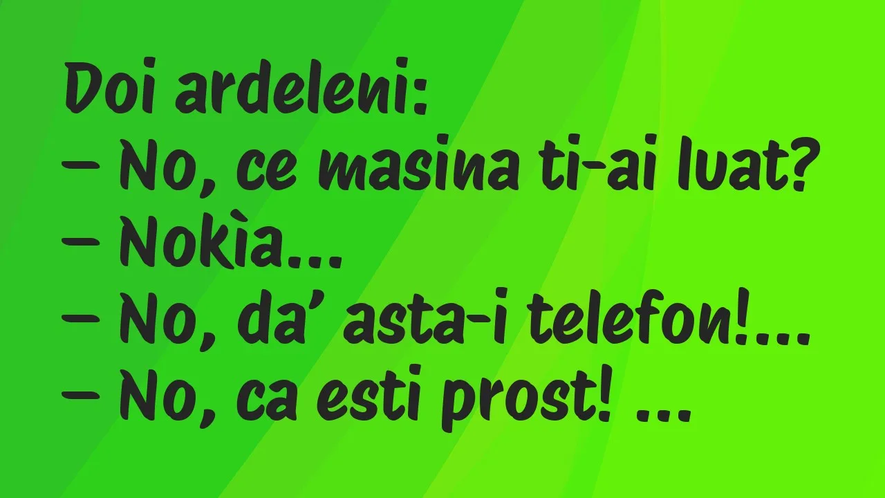 Banc: Doi ardeleni…