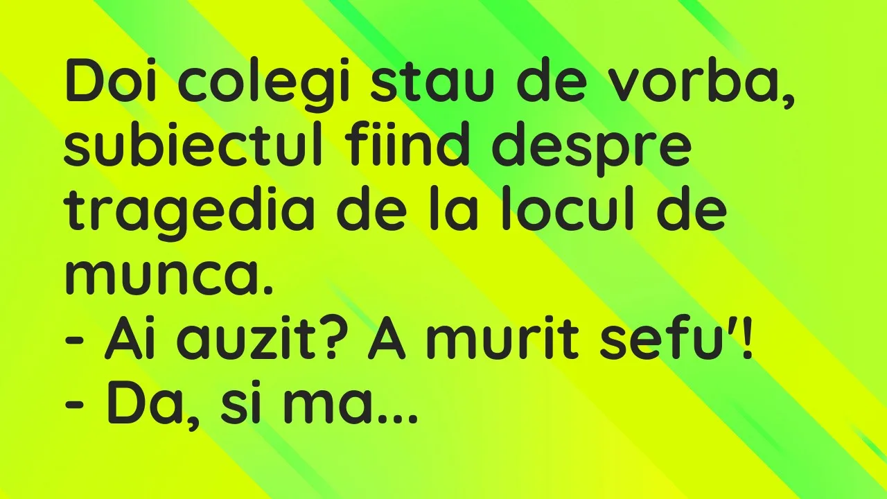 Banc: Doi colegi stau de vorba, subiectul fiind despre tragedia de la locul…