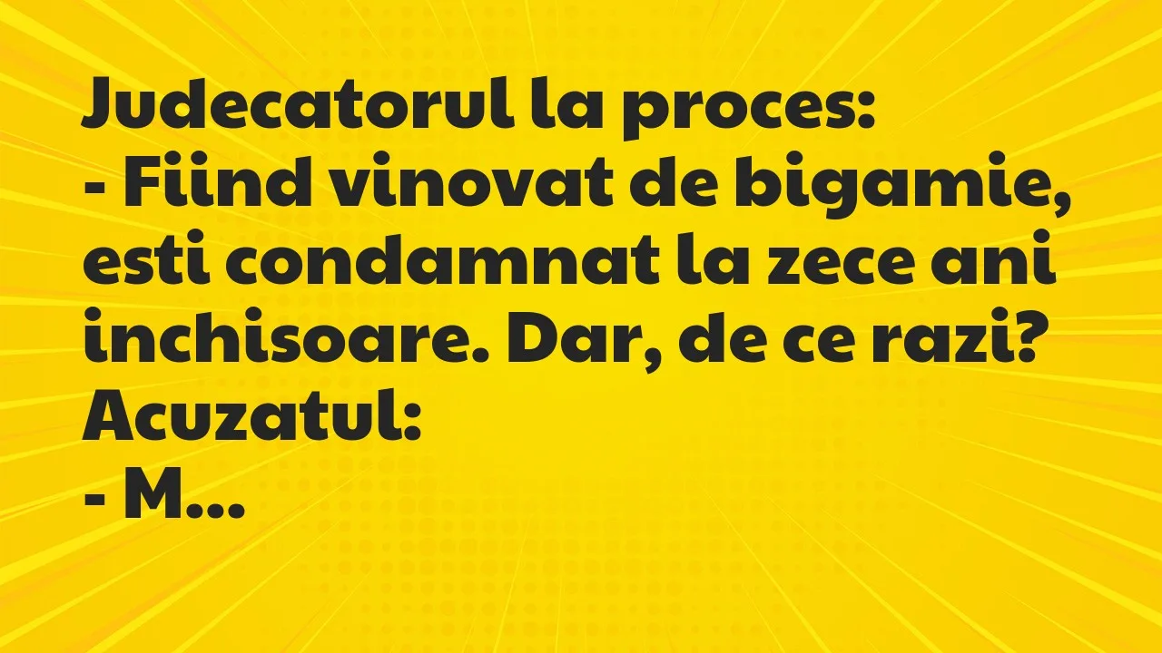 Banc: Judecatorul la proces…