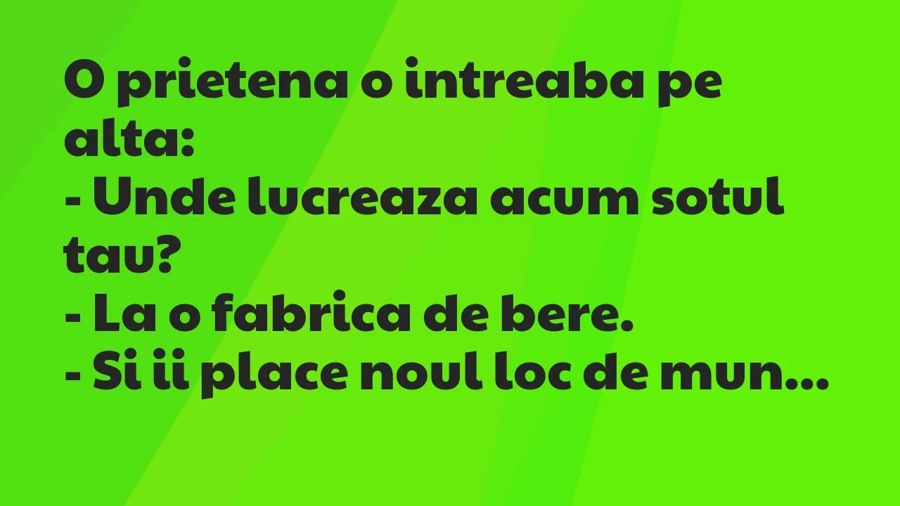 Banc: O prietena o intreaba pe alta…