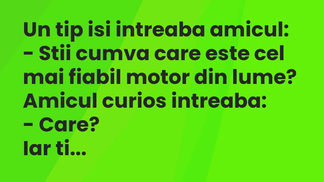 Banc: Un tip isi intreaba amicul…