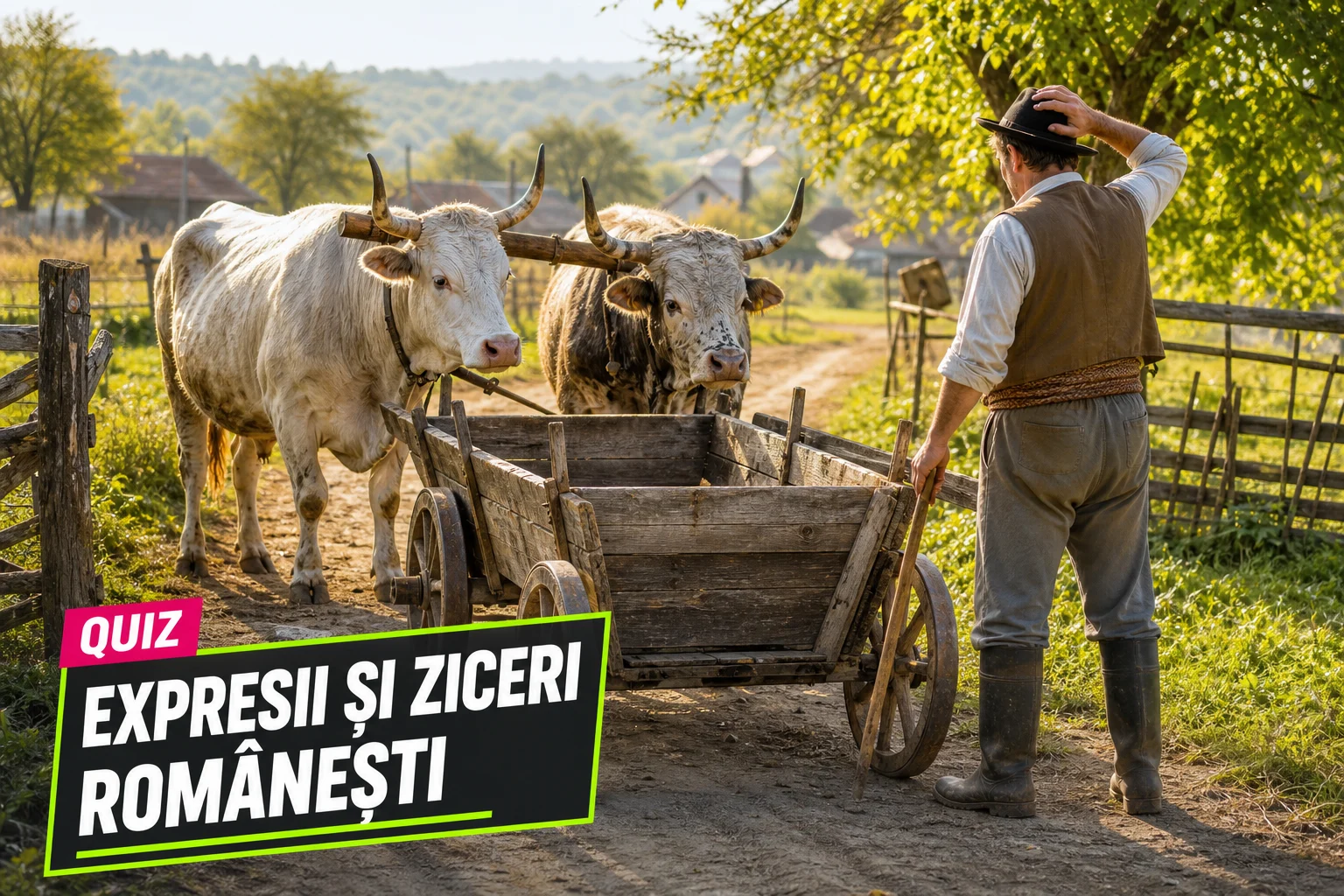 Expresii și ziceri românești – quiz: doar cei mai buni aleg sensul exact